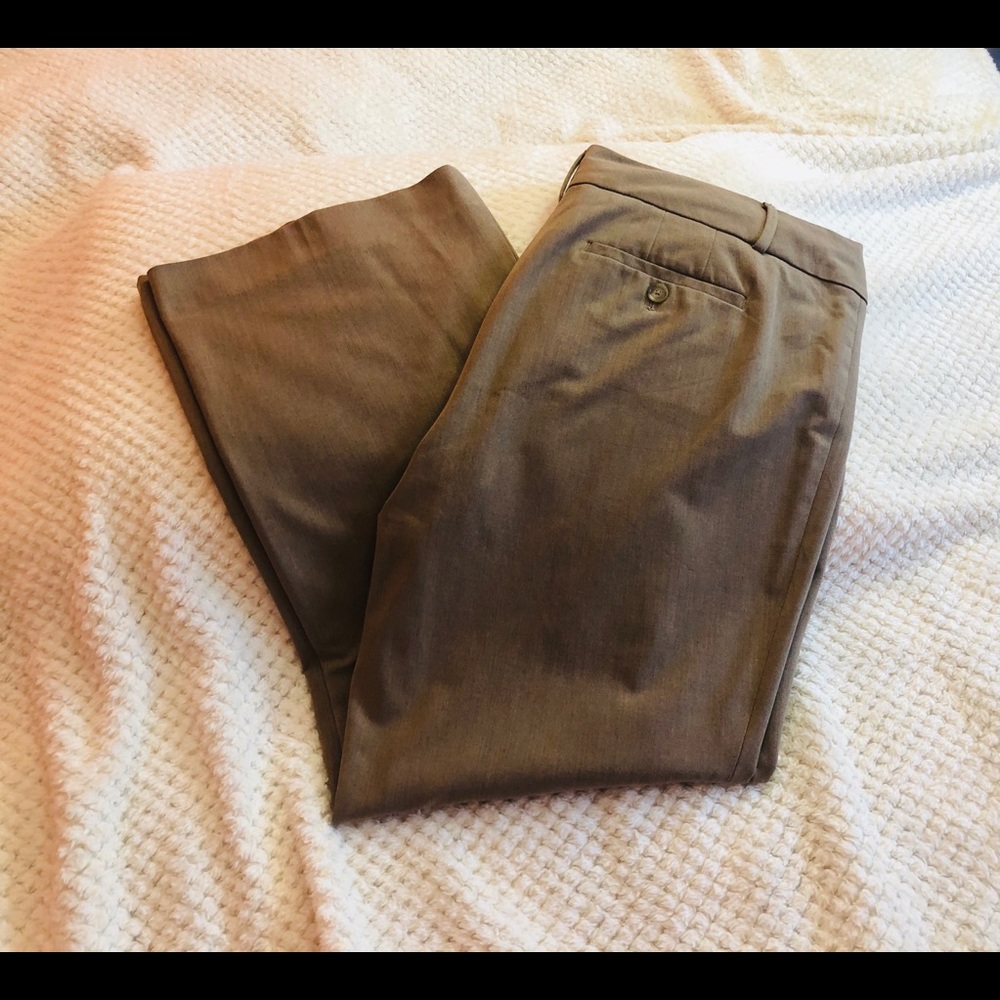 LOFT Tan Julie Trouser Size 14